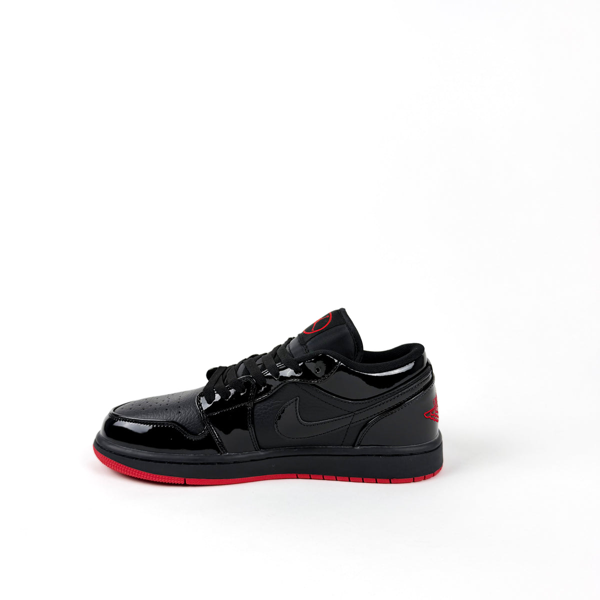 Air Jordan 1 Low Negro Rojo