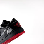 Air Jordan 1 Low Negro Rojo