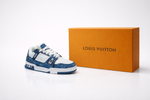 Louis Vuitton Trainer LV Azul Blanco TOP QUALITY