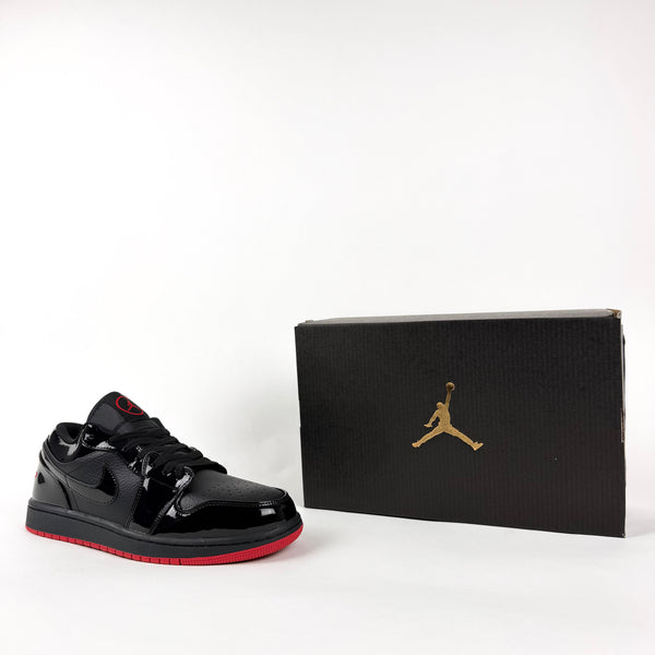 Air Jordan 1 Low Negro Rojo