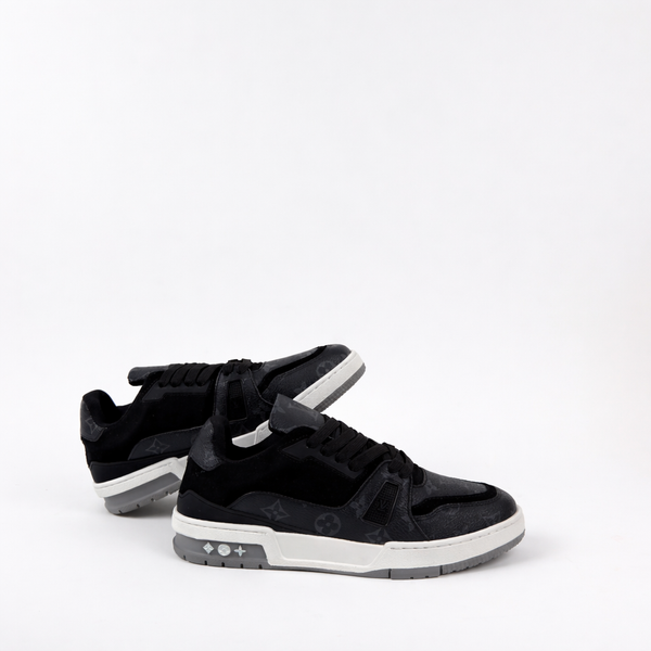 Louis Vuitton Trainer LV Black Print