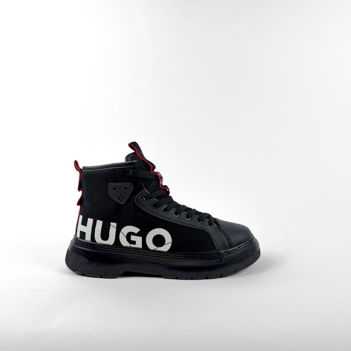 Bota Hugo Urian Negro Blanco