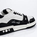 Louis Vuitton Trainer LV Black White Print