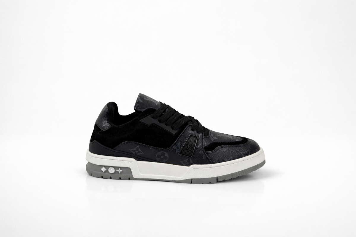 Louis Vuitton Trainer LV Black Print