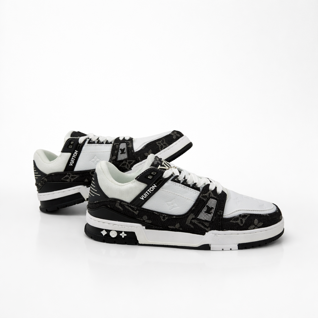 Louis Vuitton Trainer LV Negro Blanco TOP QUALITY