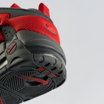 Nike Air More Uptempo Dark Grey/Red