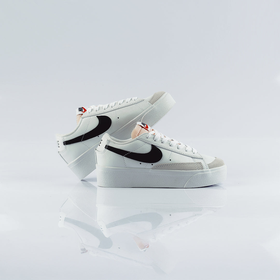 Nike Blazer Low Platform White Black