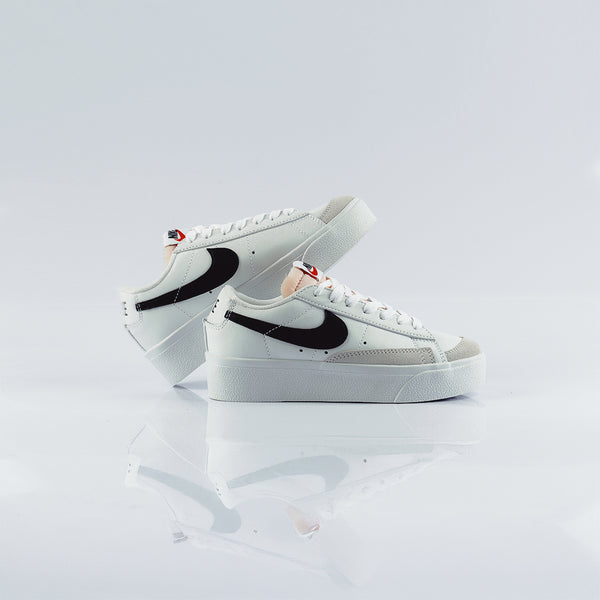 Nike Blazer Low Platform White Black